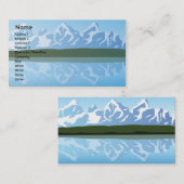 Berge - Geschäft Visitenkarte (Vorne/Hinten)