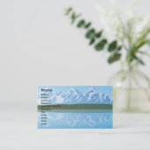 Berge - Geschäft Visitenkarte (Stehend Vorderseite)