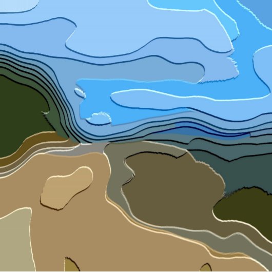 BERGE GESCHENKPAPIER