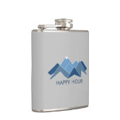 Berge glückliche Stunde Flachmann (Rechts)