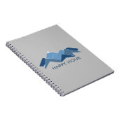 Berge glückliche Stunde Notizblock (Rechte Seite)