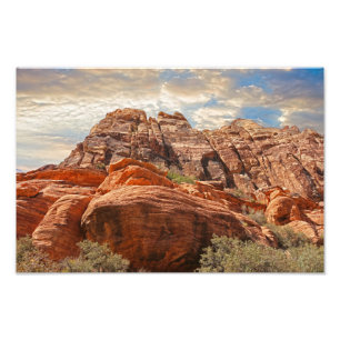 Berge HDR-Foto Fotodruck