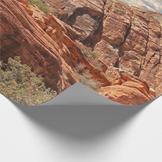 Berge HDR-Foto Geschenkpapier (Ecke)