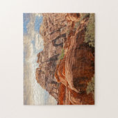 Berge HDR-Foto Puzzle (Vertikal)