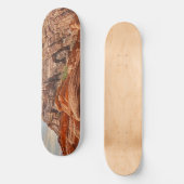 Berge HDR-Foto Skateboard (Vorderseite)