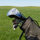 Berge Himmelswolken Golf Headcover (In SItu)