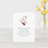 Berge hinaufklettern zur Furz Karte (Gelbe Blume)