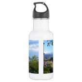 Berge hinter Scalea Edelstahlflasche (Rückseite)