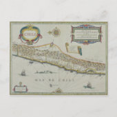 Berge im Chile Postkarte (Vorderseite)