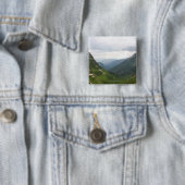 Berge im Glacier Nationalpark Button (Beispiel)