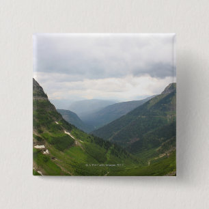 Berge im Glacier Nationalpark Button