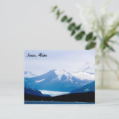 Berge im Juneau Alaska Postkarte (Stehend Vorderseite)