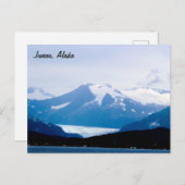 Berge im Juneau Alaska Postkarte (Vorne/Hinten)