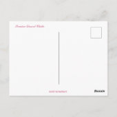 Berge im Socaire-Gebiet des Chilen Postkarte (Rückseite)