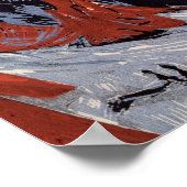 Berge im Winter 1919 Poster (Ecke)