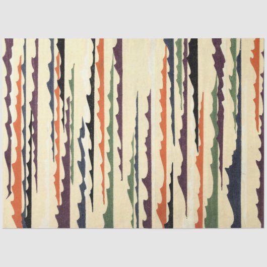 Berge in der Ferne Seidenpapier (Vorderseite)