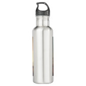 Berge in einer Blasen-Globe Edelstahlflasche (Rückseite)