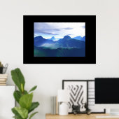 Berge in Frieden Poster (Heimbüro)