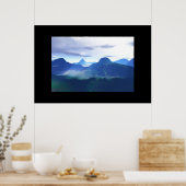 Berge in Frieden Poster (Küche)