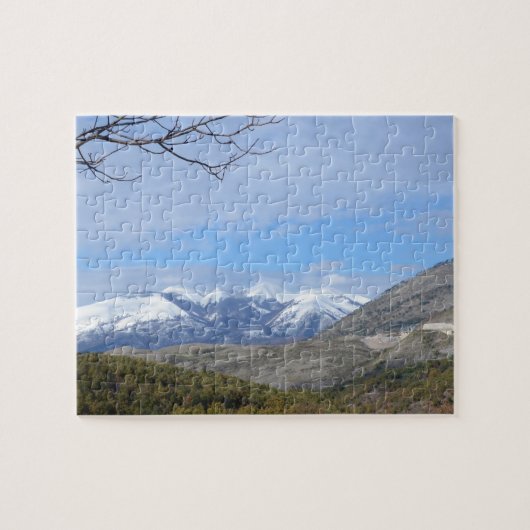 Berge in Kalabrien Puzzle (Horizontal)