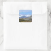 Berge in Kalabrien Quadratischer Aufkleber (Tasche)