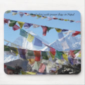 Berge in Nepal Mousepad (Vorne)