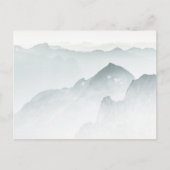 Berge in Norwegen Postkarte (Vorderseite)