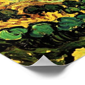 Berge in St. Remy mit dunklem Cottage Poster (Ecke)