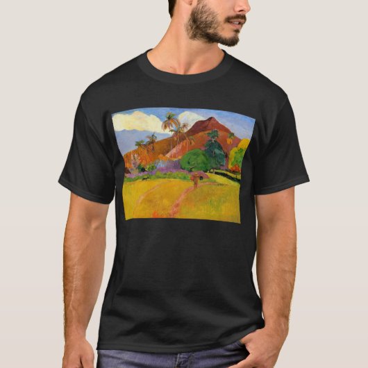 "Berge in T - Shirt Tahitis" - Paul Gauguin (Vorderseite)