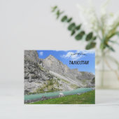 Berge in Tadschikistan Postkarte (Stehend Vorderseite)