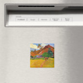 'Berge in Tahiti' - Paul Gauguin Magnet (In Situ (Geschirrspüler))