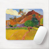 "Berge in Tahiti" - Paul Gauguin Mousepad (Mit Mouse)