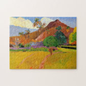 "Berge in Tahiti" - Paul Gauguin Puzzle (Horizontal)