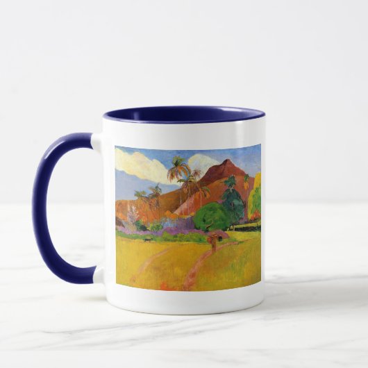"Berge in Tasse Tahitis" - Paul Gauguin (Links)