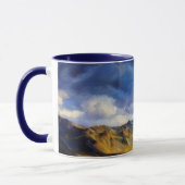 Berge in Utah Landschaft Tasse (Links)