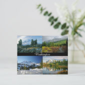 Berge in Washington Postcard Postkarte (Stehend Vorderseite)