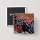 Berge in Winter, 1919 Button (Vorne & Hinten)