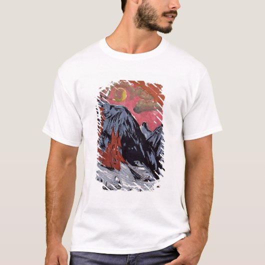 Berge in Winter, 1919 T-Shirt (Vorderseite)
