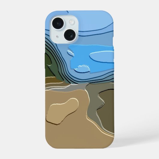 BERGE iPhone 15 HÜLLE (Rückseite)