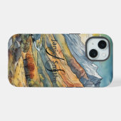 Berge iPhone 15 Hülle (Rückseite (Horizontal))