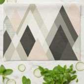 Berge jenseits der Berge III Geschirrtuch (Gefaltet)