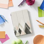 Berge jenseits der Berge III iPad Pro Cover<br><div class="desc">Genießen Sie dieses kreative,  geometrische Aquarelldesign auf einem Produkt oder einem Wallart-Stück,  um die Welt um Sie herum zu erweitern und zu erweitern. Künstlerin: Green Lili</div>