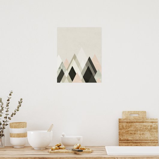 Berge jenseits der Berge III Poster (Küche)