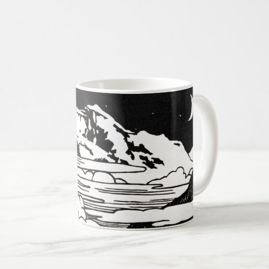 Berge Kaffeetasse (VorderseiteRechts)
