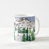 Berge Kaffeetasse (VorderseiteRechts)