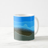 BERGE KAFFEETASSE (VorderseiteRechts)