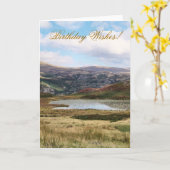 BERGE KARTE (Gelbe Blume)