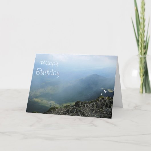 BERGE KARTE (Vorderseite)