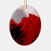 BERGE KERAMIK ORNAMENT (Rechts)