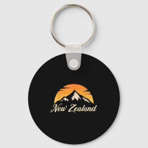 Berge Kiwi Rugby Fan Geschenk Neuseeland Schlüsselanhänger